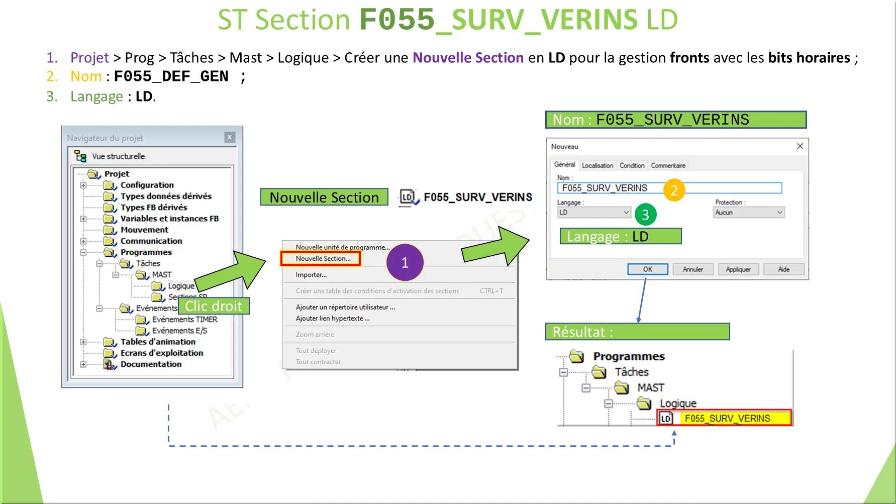 ST Section F055_SURV_VERINS LD